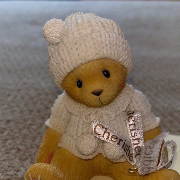 Christmas Decor Cherished Teddies Bianca Figurine - Picture 8 of 8